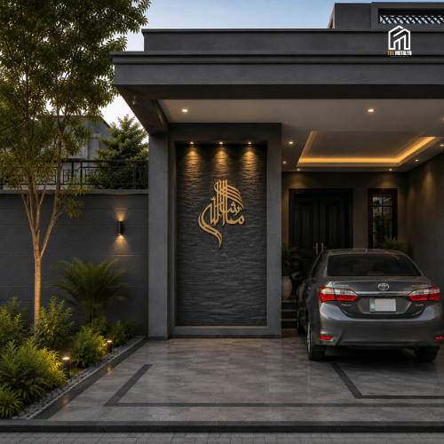 Mashallah Metal Wall Art – Arabic Calligraphy Islamic Home Decor